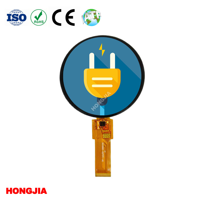 1,8-дюймовый круглый ЖК-дисплей 360*360 QSPI/SPI/MCU/MIPI с сенсорным экраном