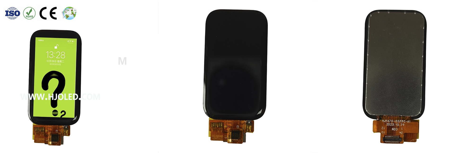 1,47-дюймовый полосковый дисплей: разрешение 172×320, поддержка интерфейса SPI/MCU — идеальный выбор для небольших и портативных устройств.